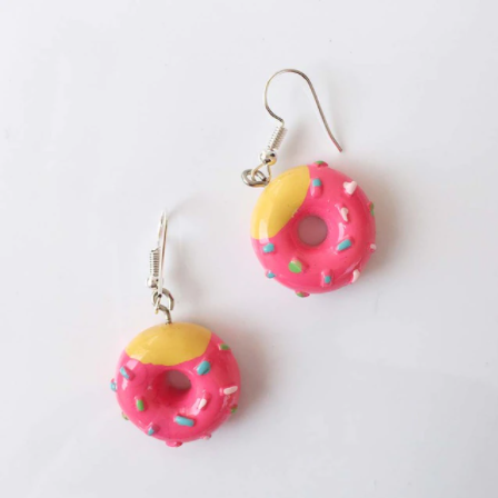 Earrings - Donut