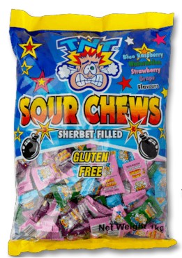 TNT - Sour Chews - Sherbet Filled