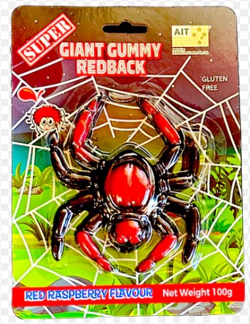Super Giant Gummy Redback 100g