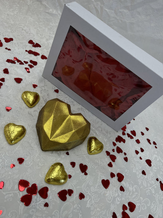 Valentine's Day Loaded Chocolate Heart - Pistachio & Kataifi