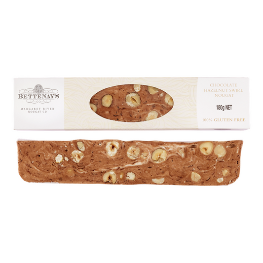 Bettenays Nougat - Choc Hazelnut Swirl 180g