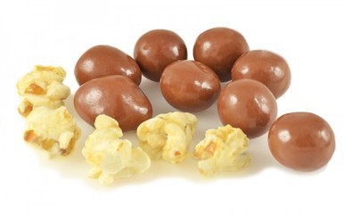 Caramel Popcorn in Milk Chocolate