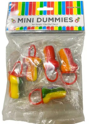 Rainbow Mini Dummies 5 pack