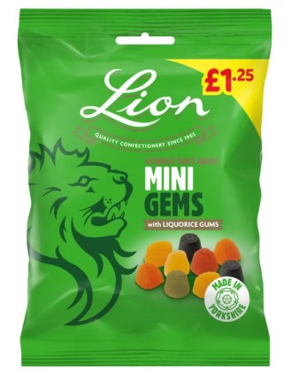Lions Mini Gems 150g