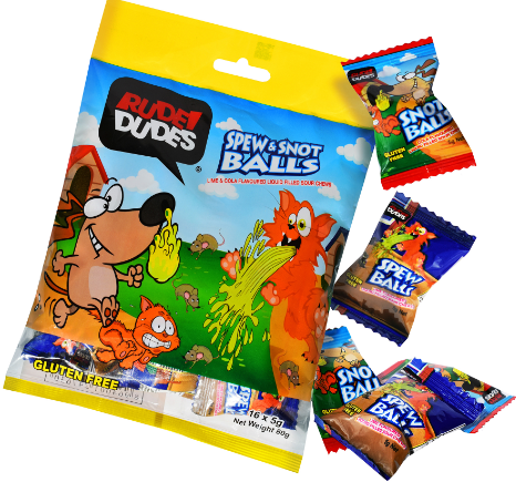 Rude Dudes - Spew and Snot Balls 80g