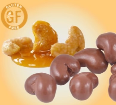 Honey Roasted Cashews in Milk Chocolate