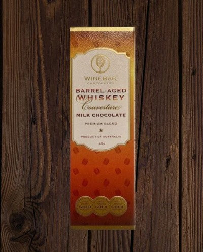 Wine Bar Chocolate - Barrel Aged Whiskey 45g