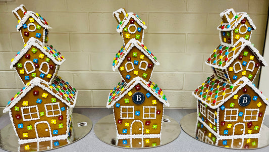 Gingerbread House - 3 Tier Funky