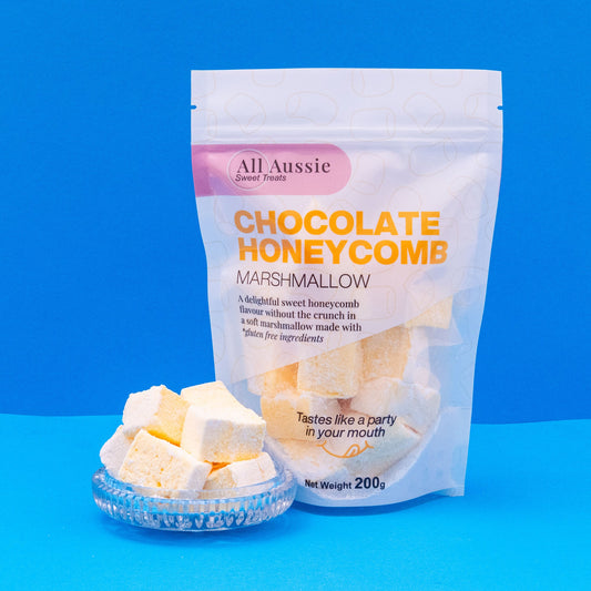 Marshmallow - Chocolate Honeycomb 200g