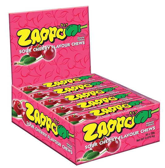 Zappo Sour Chews Cherry