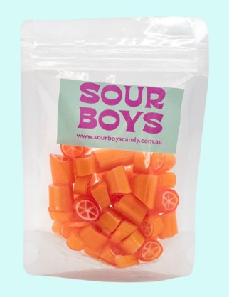 Sour Boys - Fruit Rock Candy 100g