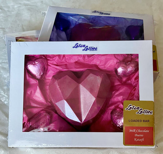 Mother's Day Loaded Chocolate Heart - Bueno & Kataifi