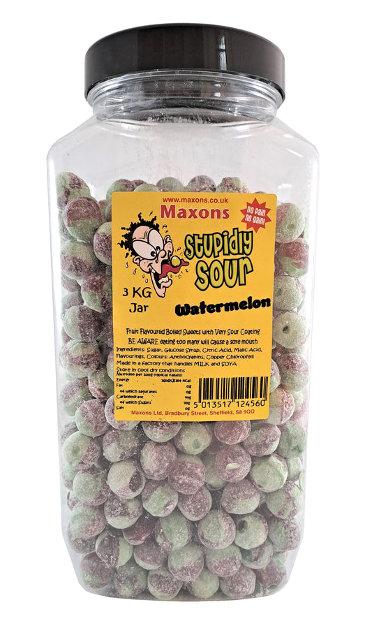 Maxons Stupidly Sour Watermelon 120g