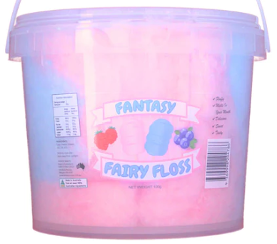 Fairy Floss Tub Large 100g
