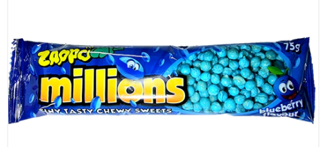 Zappo Millions Blueberry 75g