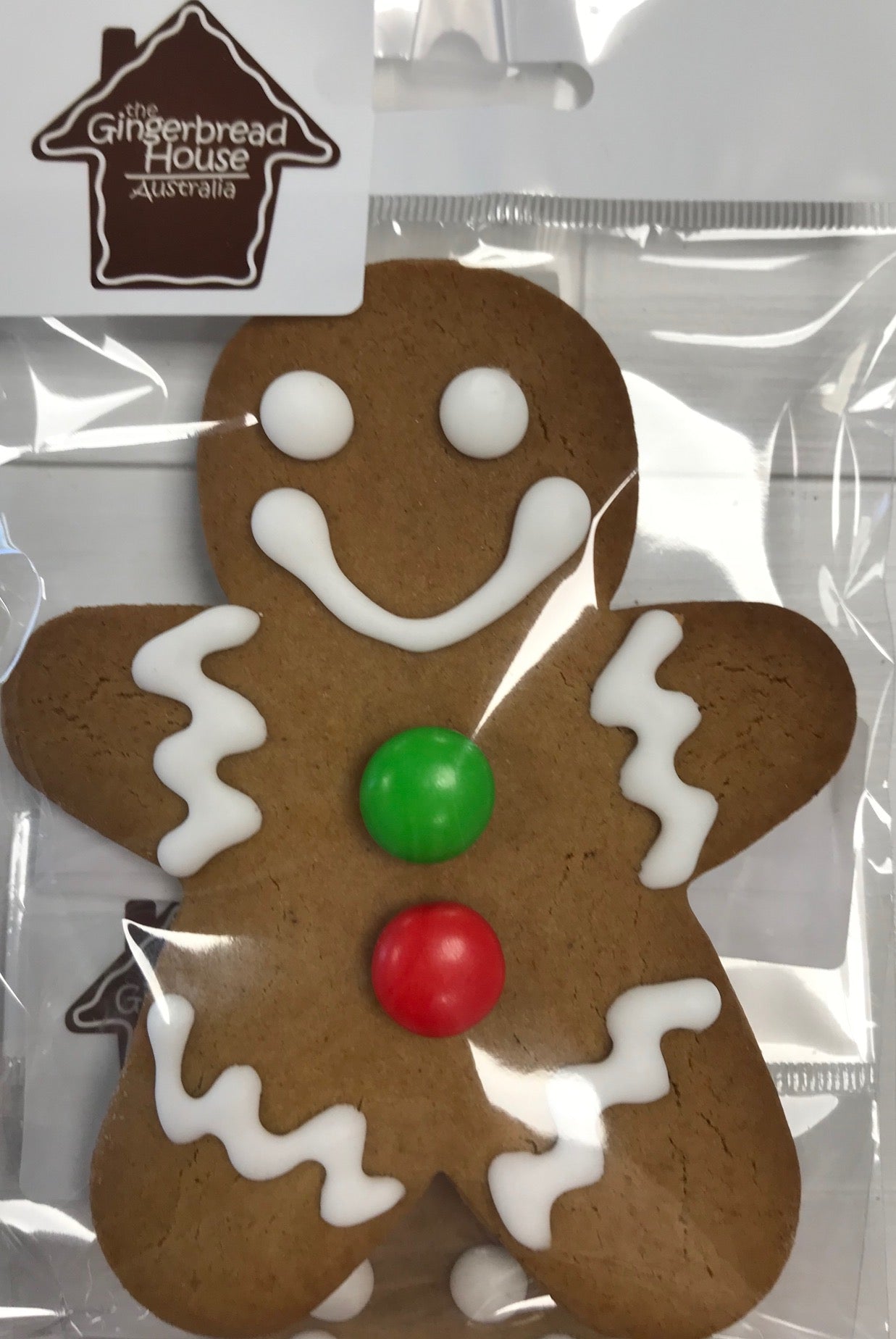 Gluten Free Gingerbread Person - Iced