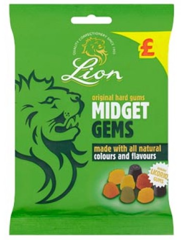 Lions Midget Gems 150g