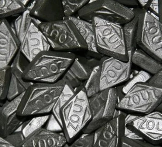Licorice Diamonds Salt (Sciunzout)