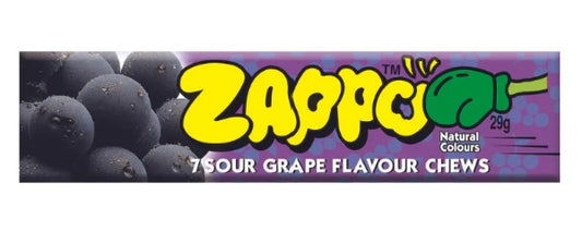 Zappo Sour Chews Grape