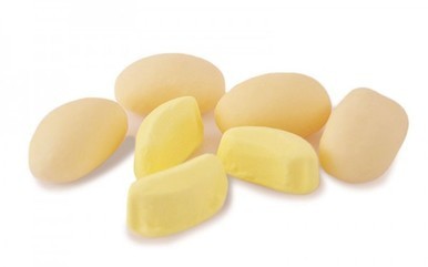 White Choc Coated Bananas