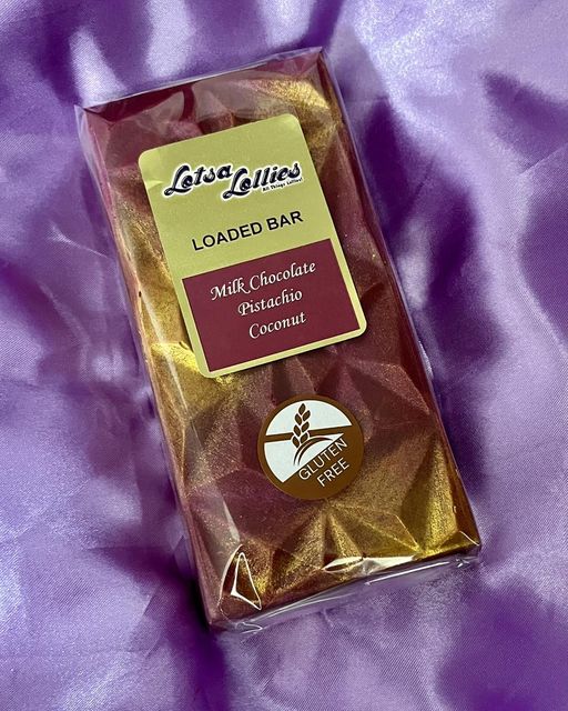 Loaded Chocolate Bar - Pistachio & Coconut