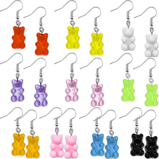 Earrings - Gummy Bear Dangling
