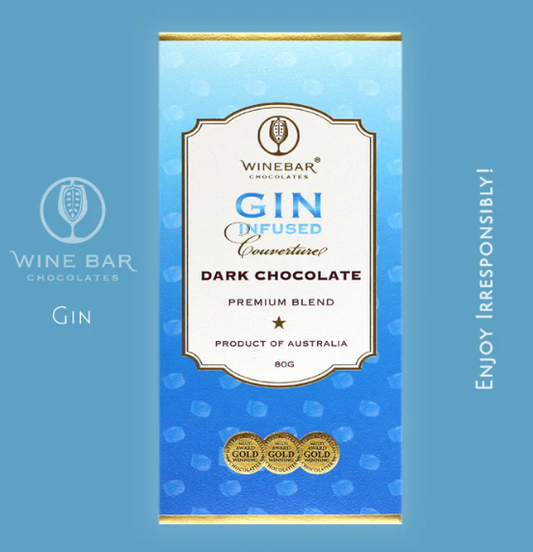 Wine Bar Chocolate - Gin 80g