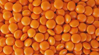 Choc Buttons Orange