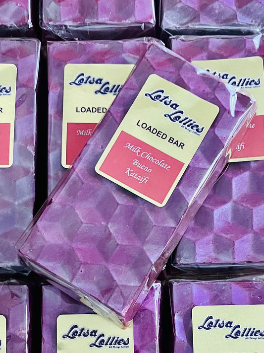 Loaded Chocolate Bar - Bueno & Kataifi