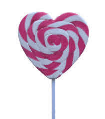 Pink 85g Heart Pop