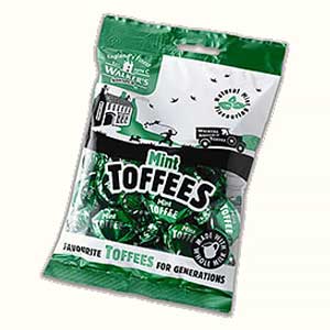 Walkers Mint Toffee Bag 150g