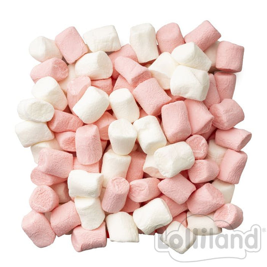 Mini Marshmallow Pink & White
