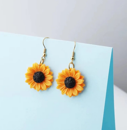 Earrings - Sunflowers