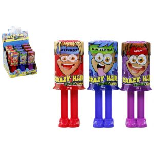 Fun Frenzy Crazy Hair Squeeze Candy