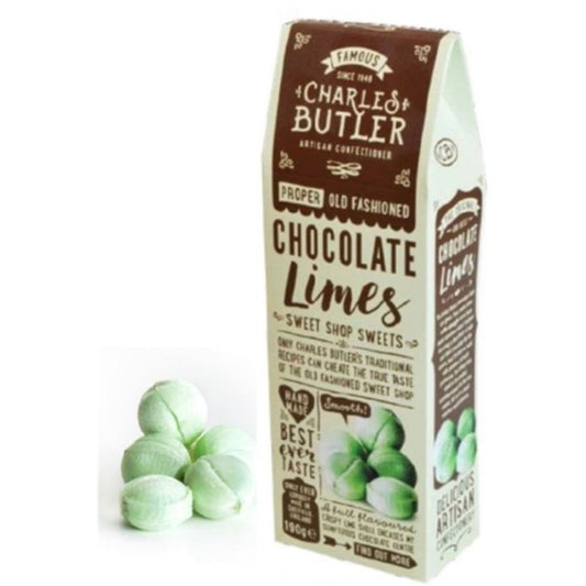 Charles Butler Chocolate Limes 190g