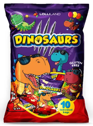 Dinosaurs 25g 10 pack
