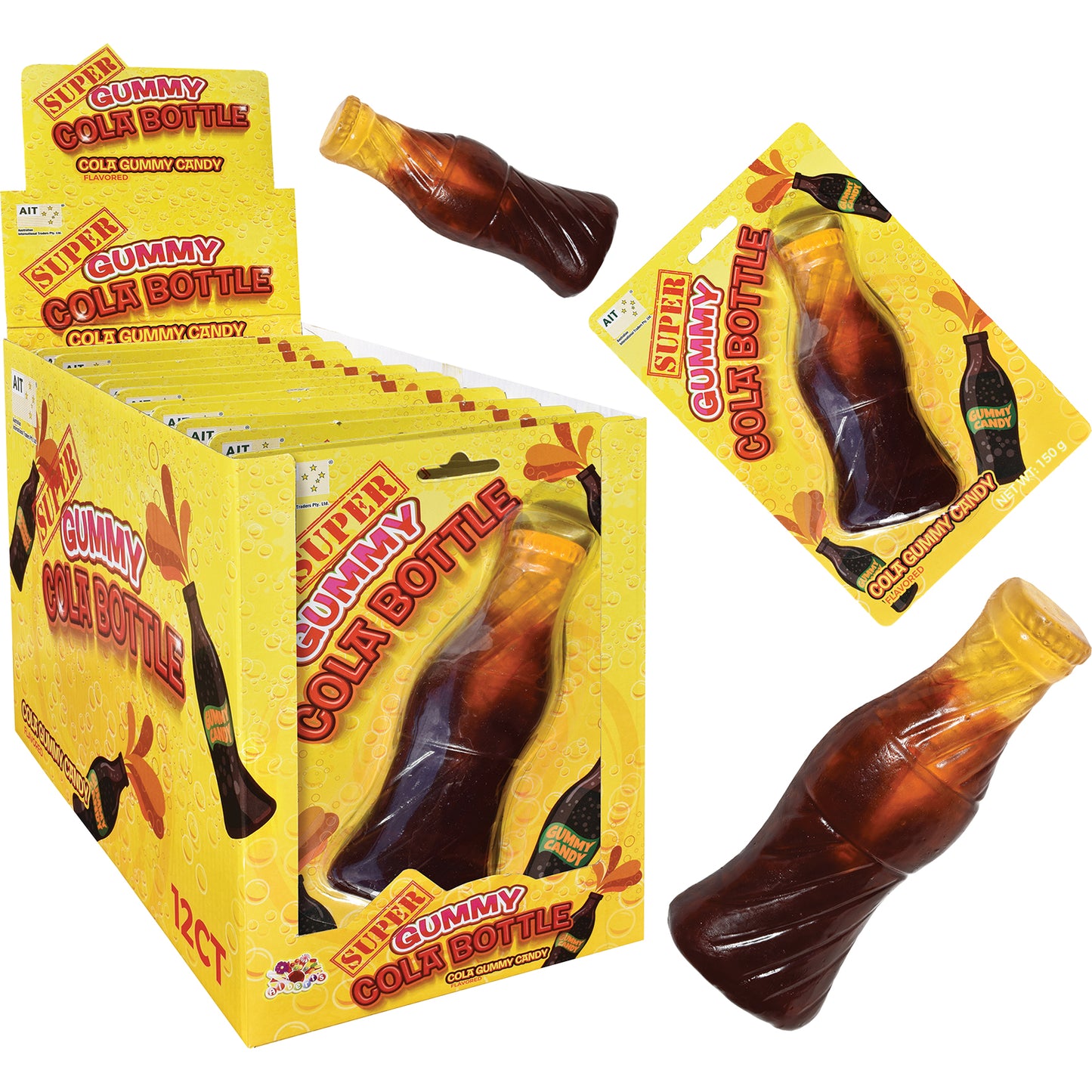 Super Gummy Cola Bottle 150g