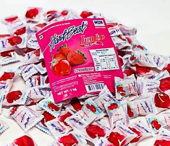 Hart Beat Jumbo Love Candy Strawberry 6g