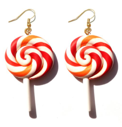 Earrings - Large Lollipop