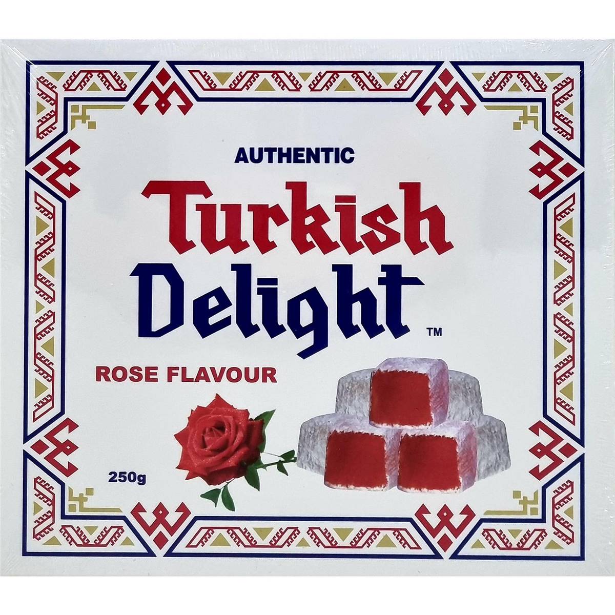 Authentic Turkish Delight Rose 250g