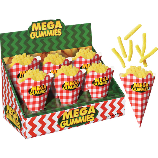 Mega Gummy Fries 220g