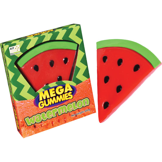 Mega Gummy Watermelon Slice 600g