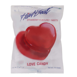 Hart Beat Jumbo Love Candy Strawberry 6g