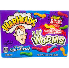 Warheads Lil' Worms 99g