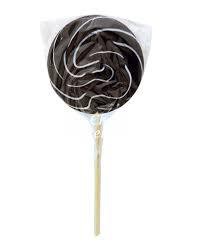 Black 50g Swirly Pop