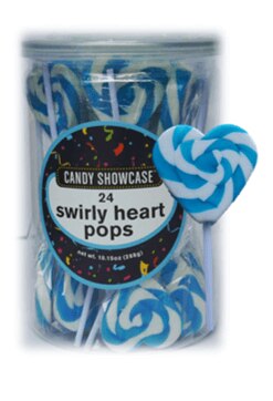 Blue 12g Heart Pop