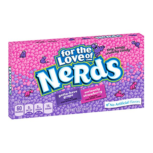 Wonka Nerds Grape/Strawberry Theatre Box