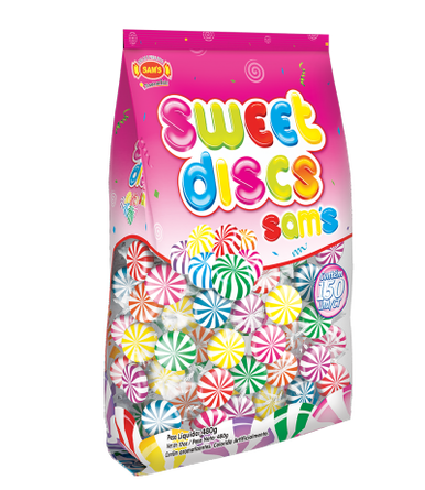 Sweet Discs Rainbow 480g