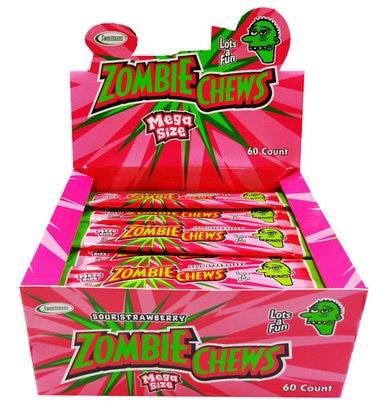 Zombie Chew Sour Strawberry