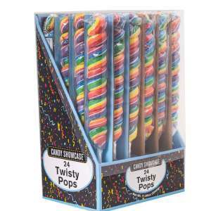 Rainbow Unicorn Twisty Lollipop
